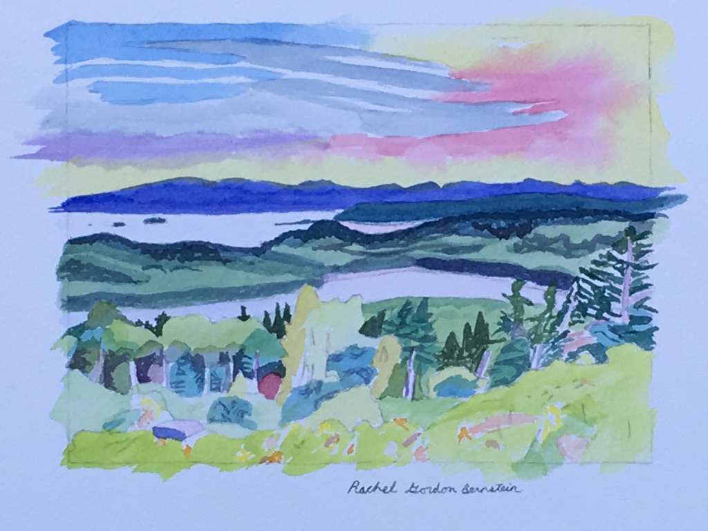 Caterpillar Hill at Sunset