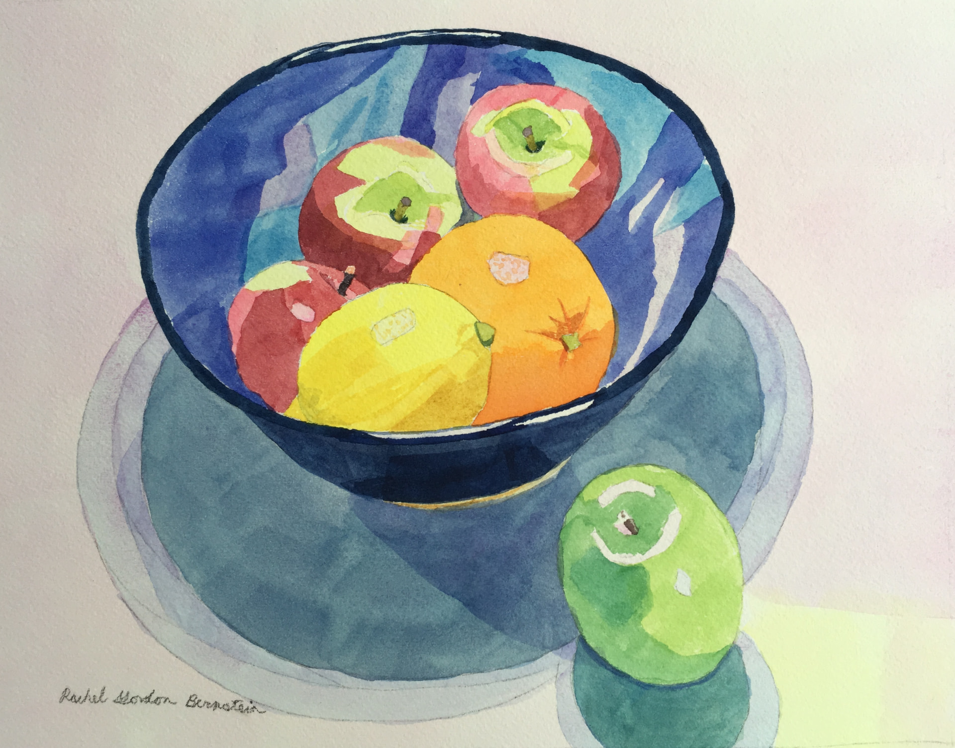 Five In, One Out (Bowl with Fruit)