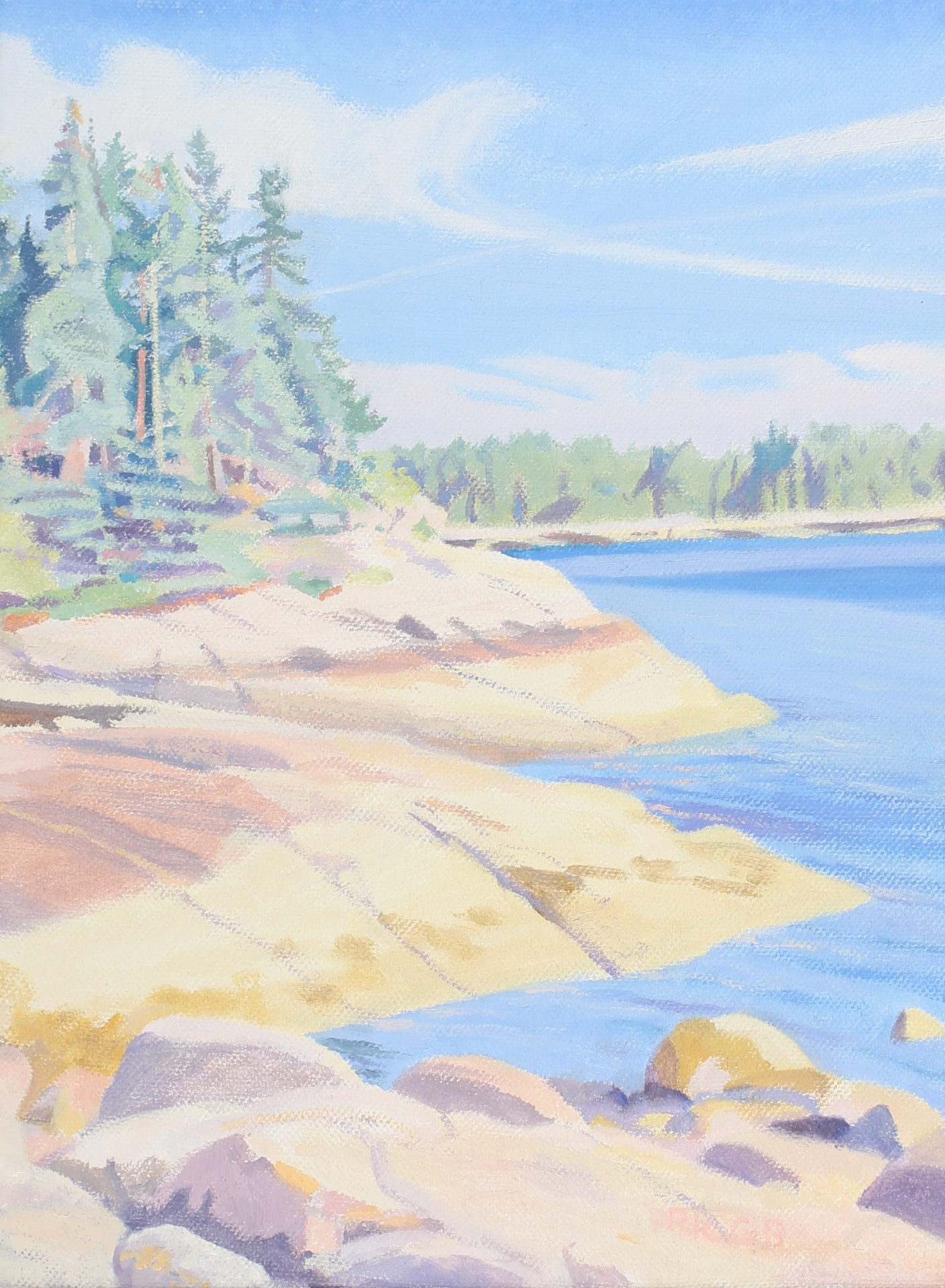 Rocky Coast, Low Tide